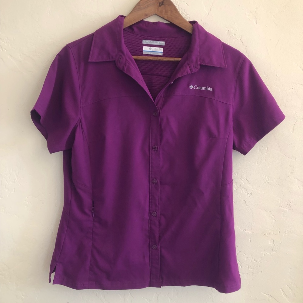 Columbia PFG fishing sun shirt